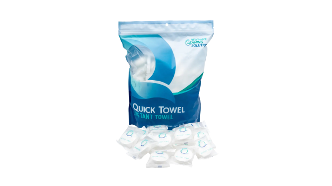 compressed towels